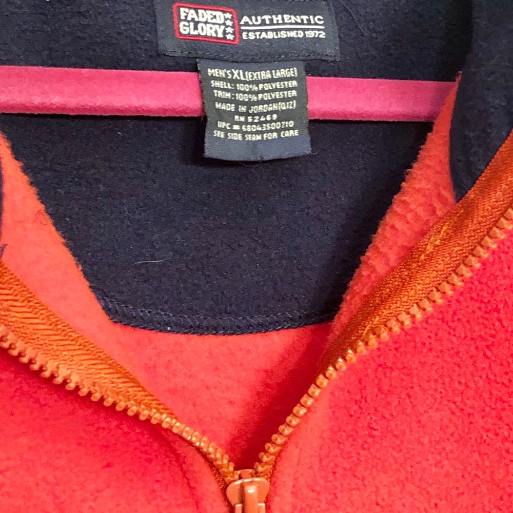 Orange and Navy Sweatshirt - Picture 3 of 3